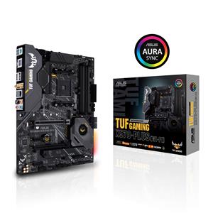 ASUS TUF GAMING X570-PLUS (Wi-Fi) AMD AM4 X570 ATX gaming motherboard with PCIe 4.0, dual M.2, Wi-Fi, 14 Dr. MOS power stages, HDMI, DP, SATA 6Gb/s, USB 3.2 Gen 2 and Aura Sync RGB lighting