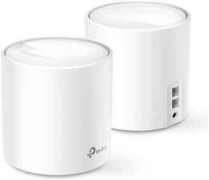 TP-LINK (Deco X20 2-Pack) WiFi 6 Mesh WiFi, AX1800 Whole Home Mesh WiFi System | Covers up to 4000Sq. Ft. | Nex-Gen Wi-Fi 6 | Replaces Routers and WiFi Extenders | Parental Control | Works with Alexa