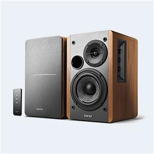 EDIFIER R1280T Powered Bookshelf Speakers, Wood Enclosure, 2.0 Active Near Field Monitors -Technology. Style. Utility.