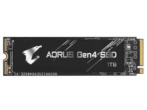 GIGABYTE AORUS NVMe Gen4 SSD 1TB PCI-E 4.0 M.2 2280 | Read: 5000 MB/s Write: 4400 MB/s  Solid State Drives(GP-AG41TB )