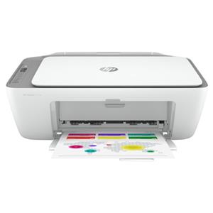 HP DeskJet 2755e All in One Inkjet Multifunction Colour Printer - Print/Copy/Scan, 1200x1200 dpi, up to 5.5ppm, WiFi / USB Connectivity, Apple Airprint, Mopria, 3x5 to 8.5x14 paper size,