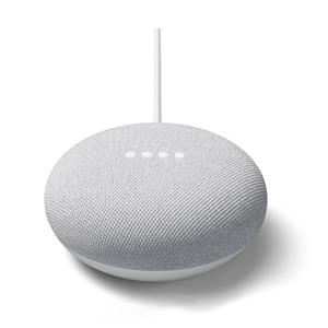 Google Nest Mini, (2nd Gen) Compact Smart Speaker with Google Assistant - Chalk