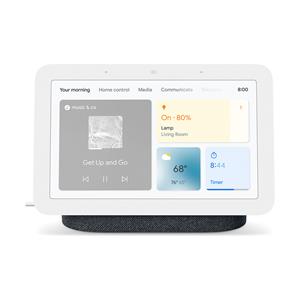 Google Nest Hub, (2nd Gen) Smart Display with Google Assistant - Charcoal
