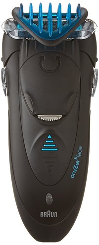 shaver braun cruzer face trimmer twistable widths comb precision extra