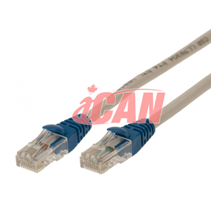iCAN CAT5e RJ45 Cross-Over Network Cable - 3 ft. (C5EBCO-003WHI)
