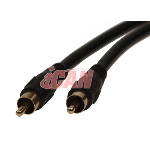 Câble audio numérique iCAN RCA M/M - 12 pi (AV RCA59U-012)