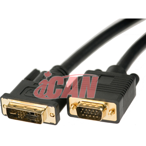 Câbles iCAN DVI vers VGA - 6 pieds(Open Box)