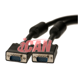 iCAN SVGA 3CO+ 4TP 2919 Triple-Shielded w/Ferrites - 3ft.