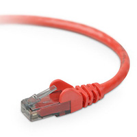 Belkin CAT6 Patch Snagless Cable, Red (A3L980-15-RED-S) - 15 ft.