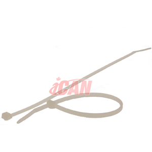 iCAN Heavy Duty Nylon Cable Ties 11" - 100 pcs (Blanc)