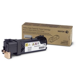 Xerox (106R01454) - Cartouche de toner jaune pour imprimantes Xerox Phaser 6128