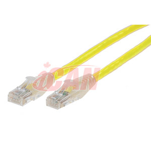 ICAN CAT6 RJ45 Patch Cable, Snagless - 25 ft. (Light Yellow)