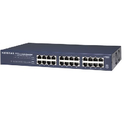 NETGEAR (JGS524NA) Unmanaged Gigabit Ethernet Switch 24 ports O