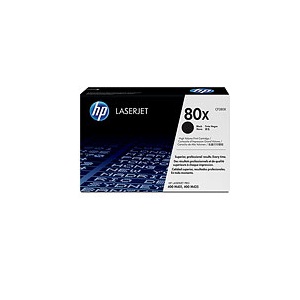 HP (80X) - Cartouche de toner noir pour imprimantes HP LaserJet Pro M401/M425 - 6 900 pages (CF280X)