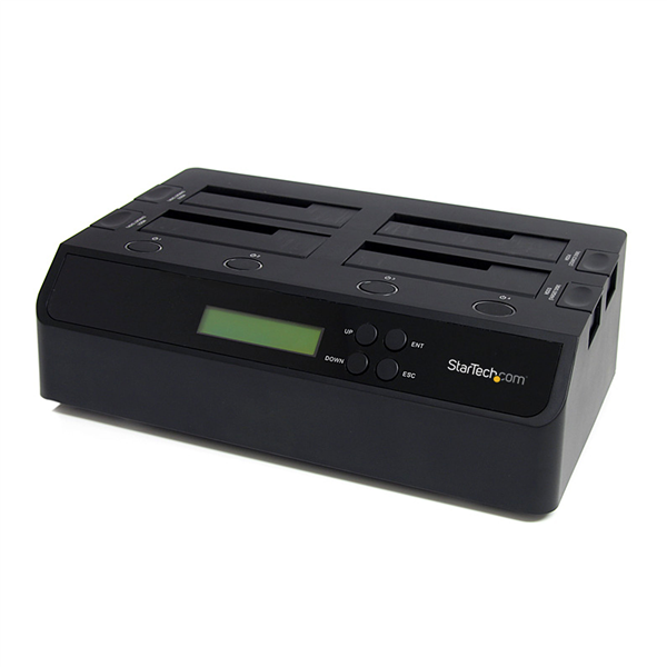 StarTech (SATDOCK4U3RE) - Duplicateur de disque durs SATA à 3 cibles - USB 3.0 - Pour Windows 7, XP, Server 2008/2003 (32 / ...