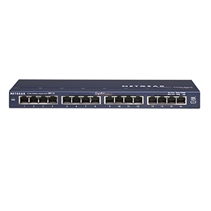 NETGEAR ProSafe GS116NA 16-port Unmanaged Gigabit Ethernet Switch, lifetime warranty