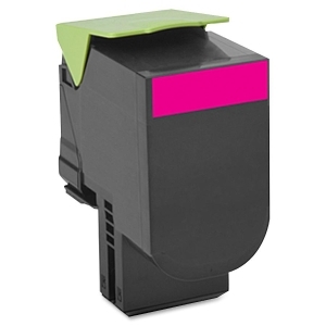 Cartouche de toner LEXMARK à haut rendement avec programme de retour - Magenta (70C1HM0)