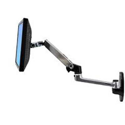 Ergotron 45-243-026 LX Wall Mount LCD Arm | 7 to 20lbs