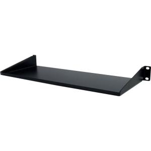 StarTech 1U 19" Universal Fixed Rack Mount Shelf - Short Depth 7" (CABSHELF1U) - Capacity 33 lbs/ 15kg