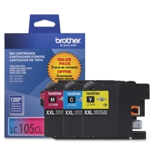 BROTHER LC-105 XXL Tri-Color  Ink Cartridge (LC1053PKS)