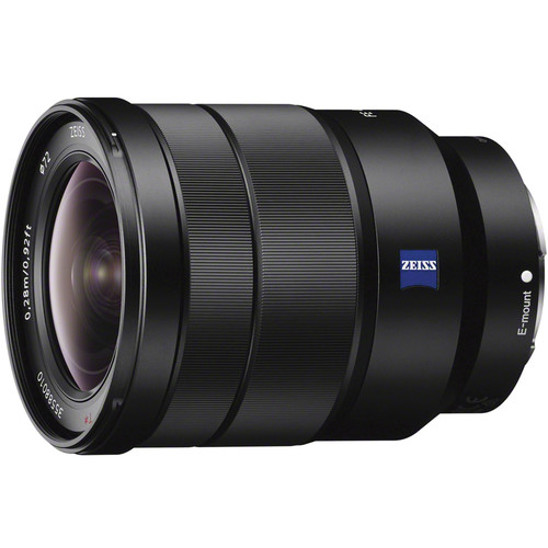 Sony SEL1635Z Wide-Angle Zoom Lens | 16mm - 35mm | f/4.0 Vario-Tessar