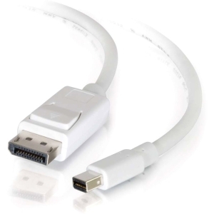 CABLES TO GO Câble adaptateur Mini DisplayPort vers DisplayPort M/M (Blanc)