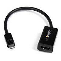 STARTECH Mini DisplayPort to HDMI Audio/Video Converter (Black)