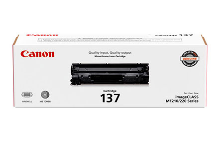 Cartouche de toner noire CANON 137