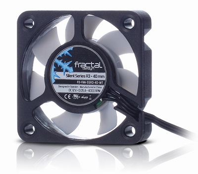 FRACTAL DESIGN Silent Series R3 40MM Cooling Fan