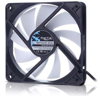 FRACTAL DESIGN Silent Series R3 120MM Cooling Fan