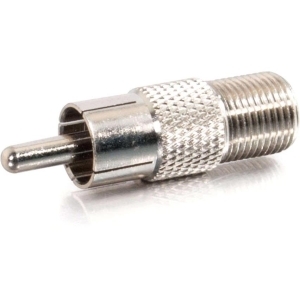 Adaptateur C2G RCA vers F-TYPE - 1 x RCA (M) - 1 x Connecteur F (F) Laiton