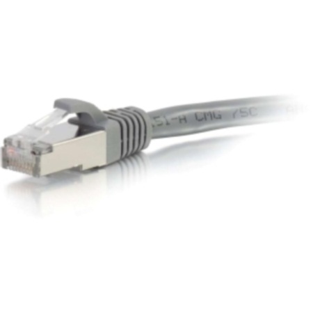 Câble blindé STP C2G CAT6 sans accroche - gris 30 pi