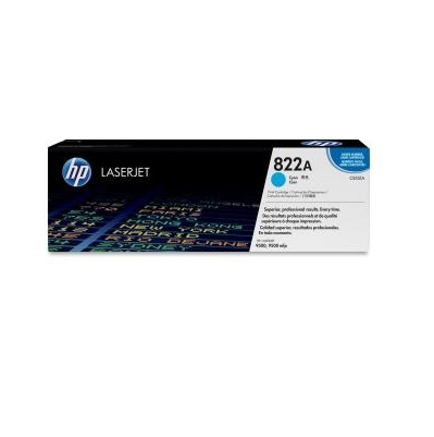 Cartouche de toner LaserJet originale cyan HP 822A (C8551A) - Laser