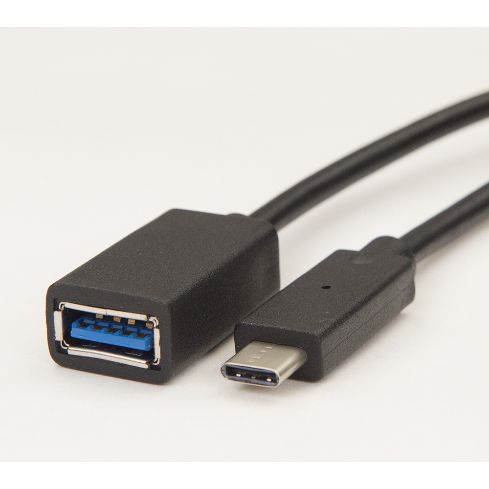 iCAN SuperSpeed USB3.1 (Gen 1) for Type C (M) to Type A (F) 6in Dongle
