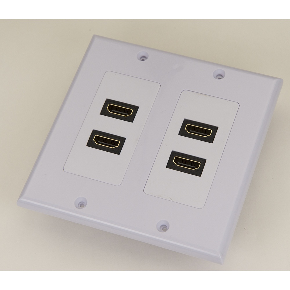 iCAN 4 ports HDMI F/F Keystone Type Façade Type Decora