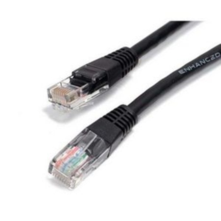 Câble de raccordement UTP Cat6 moulé STARTECH - Vérifié ETL (noir) - 6 pi.