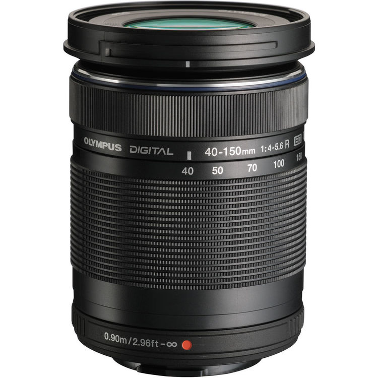 OLYMPUS \ OM SYSTEM (M.Zuiko) - Objectif numérique ED 40-150 mm f/4.0-5.6 R -- Équivalent 40-150 mm à 80-300 mm en 35 mm - F...