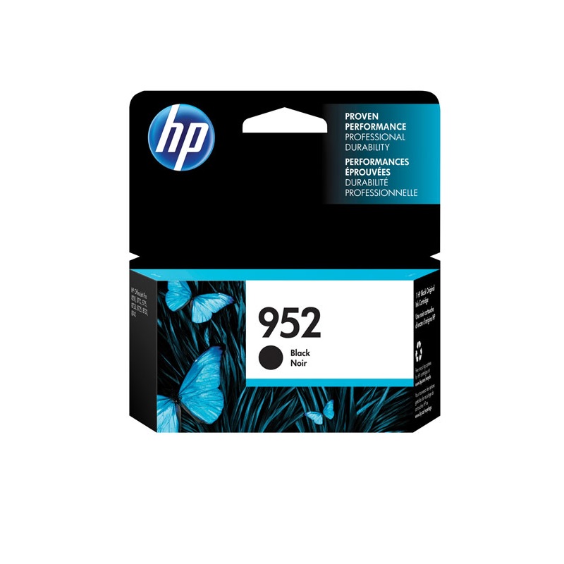 Cartouche d'encre noire d'origine HP 952 (F6U15AN#140)
