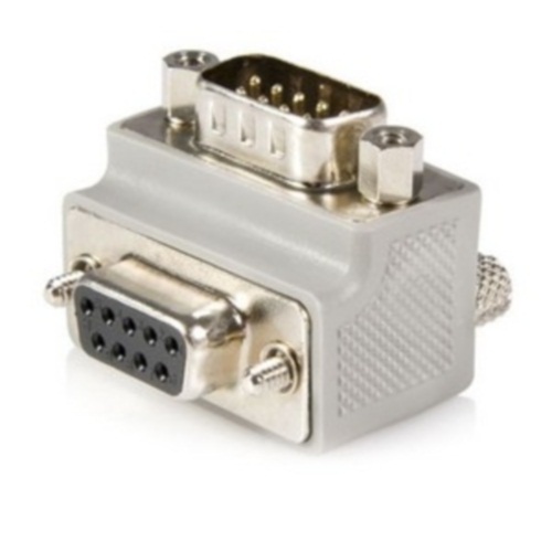 StarTech (GC99MFRA1) - Adaptateur de câble DB9 à angle droit vers DB9 série - M/F