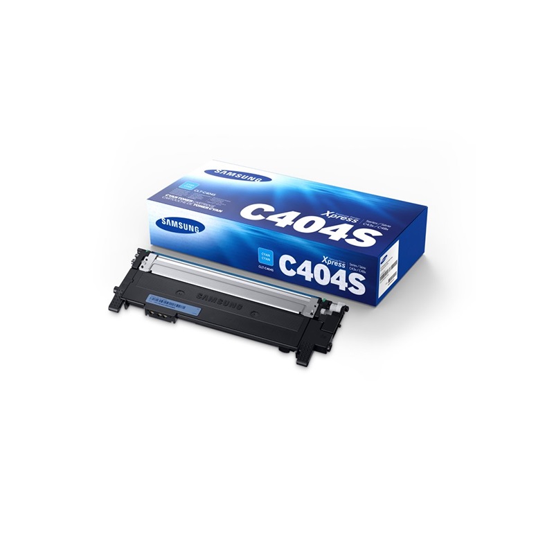 SAMSUNG 404S Cyan Toner Cartridge (CLT-C404S/XAA)