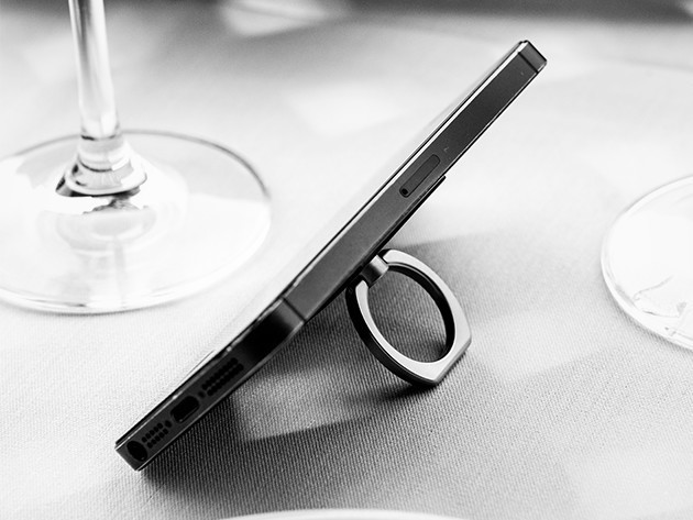 ADATA Ring - Phone Smart Grip &amp; Kickstand - Blanc
