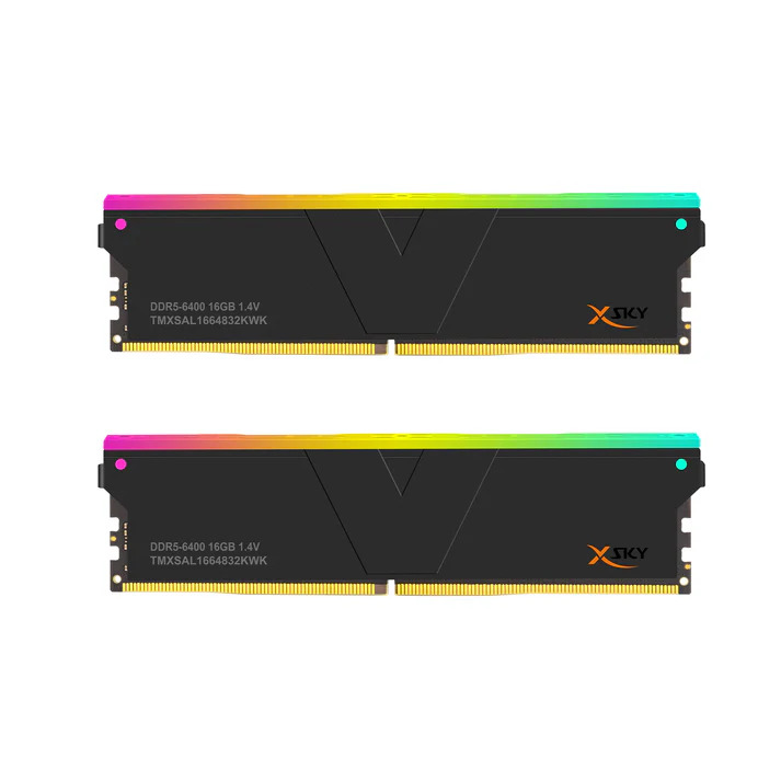 V-Color Manta XSky DDR5 32GB (2x16GB) 6400MHz CL32 1.4V SK Hynix IC RG