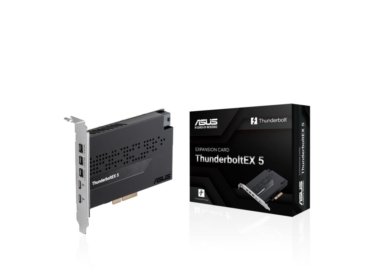 ASUS ThunderboltEX 5 Expansion Card - Dual Thunderbolt