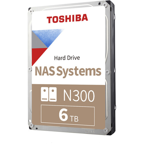 Disque dur interne Toshiba X25 3,5 pouces N300 6 To