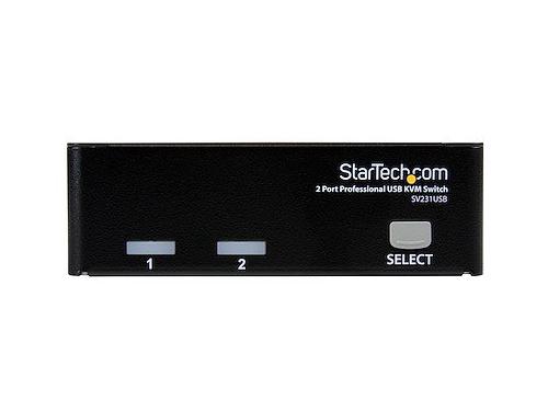 KIT DE COMMUTATEUR KVM USB 2 PORTS STARTECH - (SV231USB)