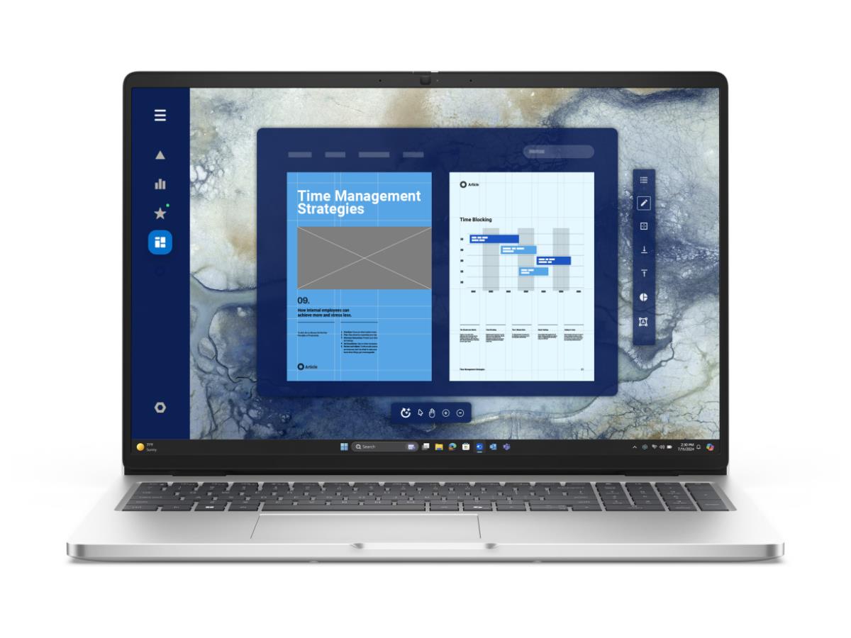 DELL PRO 16 PC16250 ULTRA 5 235U 16 GB 256GBSSD 16INCH FHD WIN11PRO