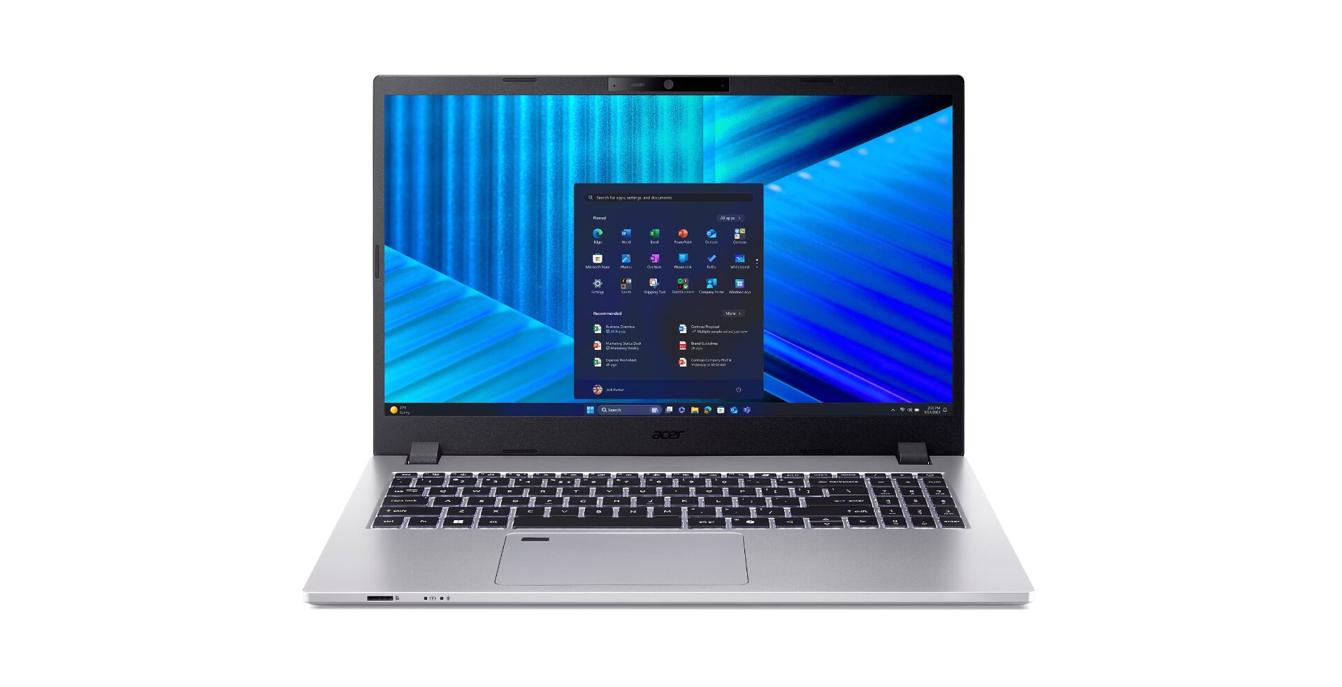 Acer TravelMate P2 15 G2 Windows Laptop 15.6" Intel Core Ultra 5 115U