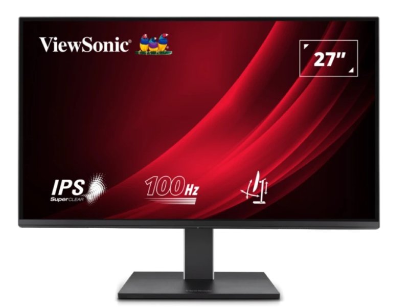 Moniteur ergonomique ViewSonic 27 pouces 1080p 100 Hz avec HDMI et DisplayPort