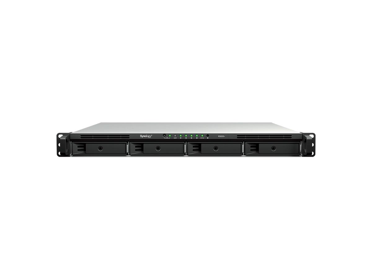 Synology RS826+ 4 baies 1U AMD SATA SATA 24 TB 1 GoE 1 4 GB-(RS826+)