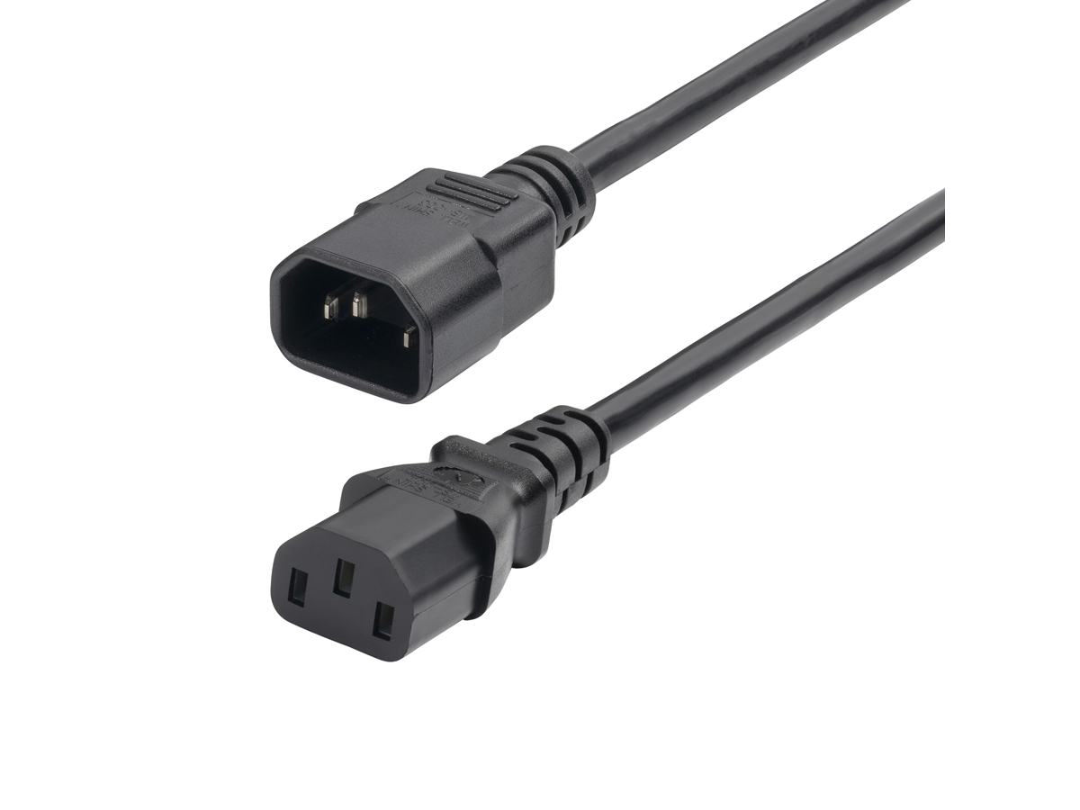 Rallonge d'alimentation StarTech.com de 0,3 m (1 pi)